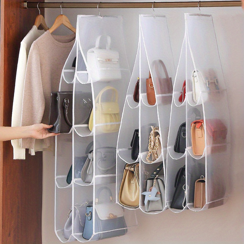 

1pc Handbag Hanging Organizer Hanging Bag For Storage Handbag Hanging Organizers Handbag Organizer For Closet