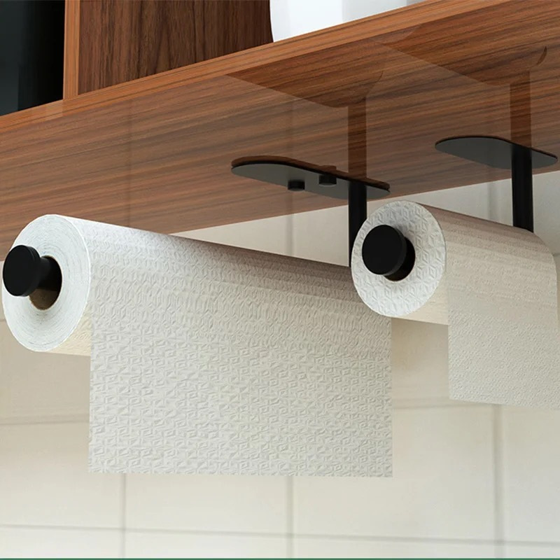 

-mounted Tissue - -free, For & Bathroom Storage Of Roll , Plastic & Towels