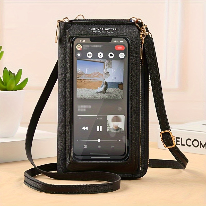 TEMU Crossbody Bag For Women With Anti-theft Features - Versatile Shoulder Bag Including A Phone Pocket - Ideal Present For Christmas, Halloween, And