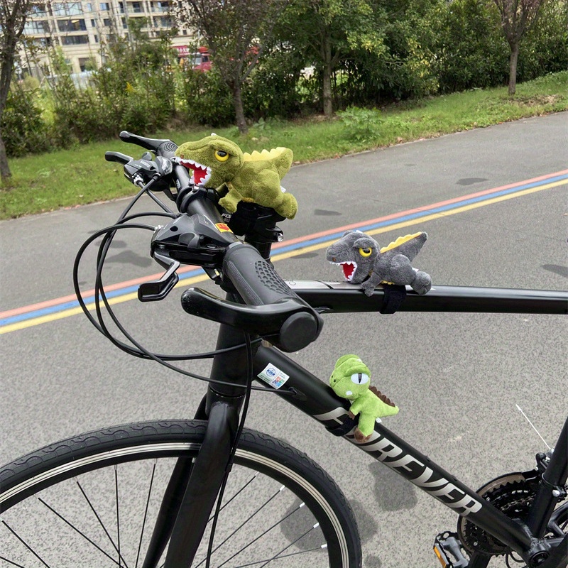 Adorno Para Manillar De Bici O Patinete Con Cabeza De Dinosaurio - Decoración Infantil Fácil De Instalar, Ideal Para Triciclos Y Bicis De Equilibrio
