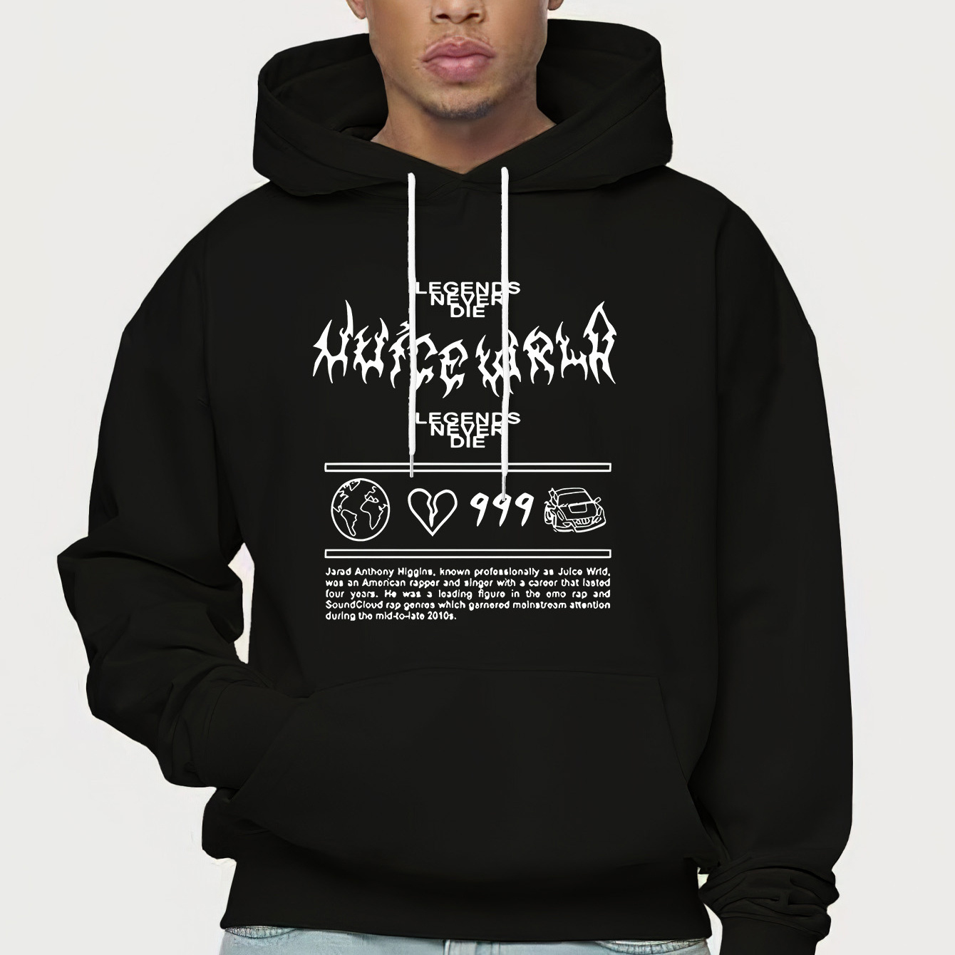 

Long Sleeve Hoodies And Drawstring, And Top