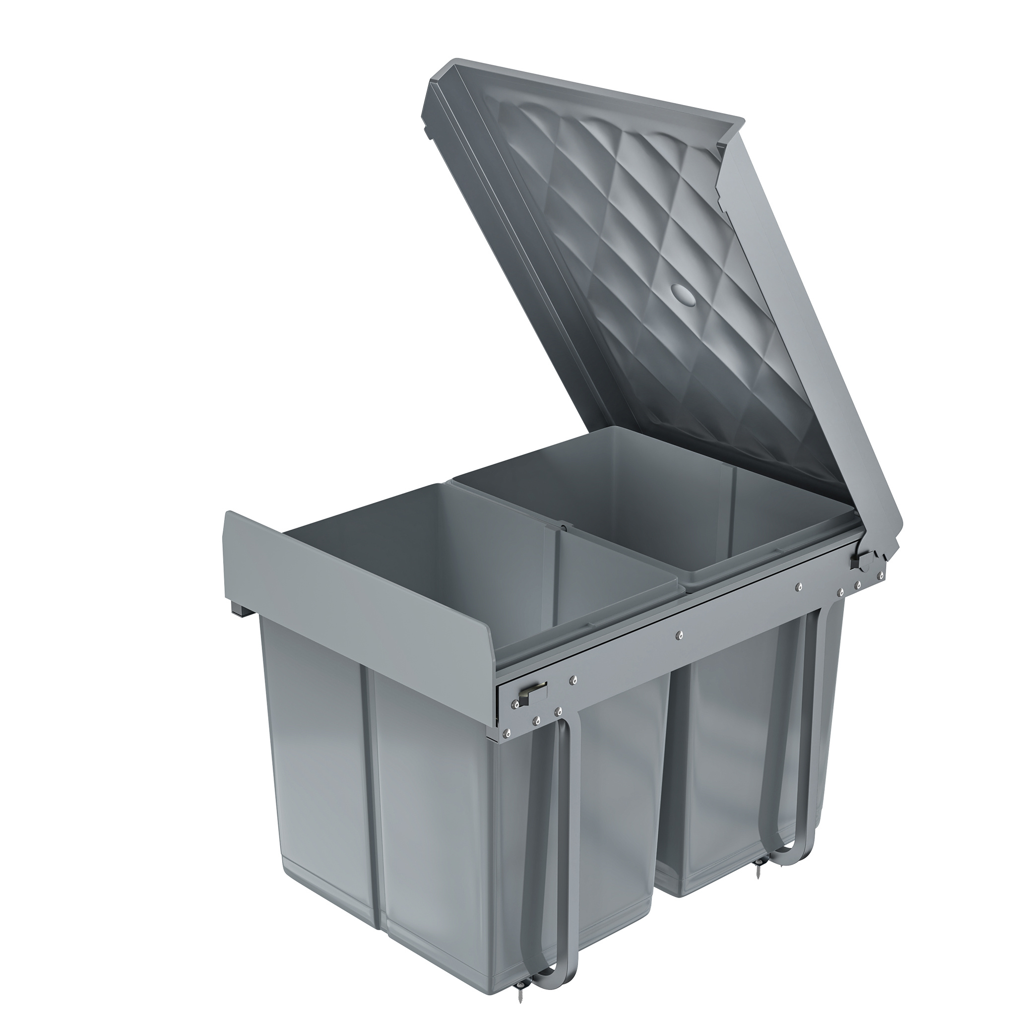 

30 L/40 L Built-in Waste Collector Kitchen Built-in Trash Can Cabinet Trash Can Full Extension