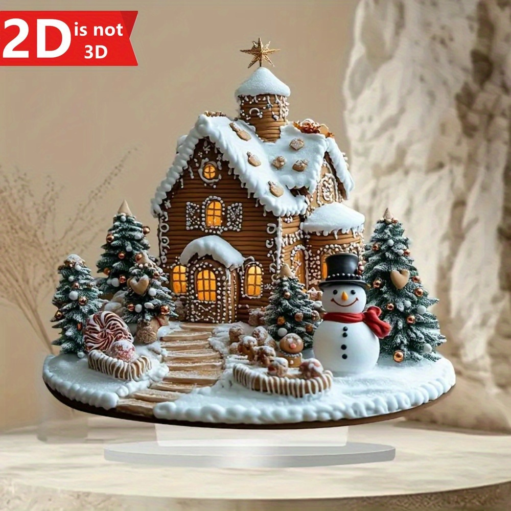 

1pc 2d Christmas Decorations Exuding A , For , Or As For Dealings, Can Extraordinary And