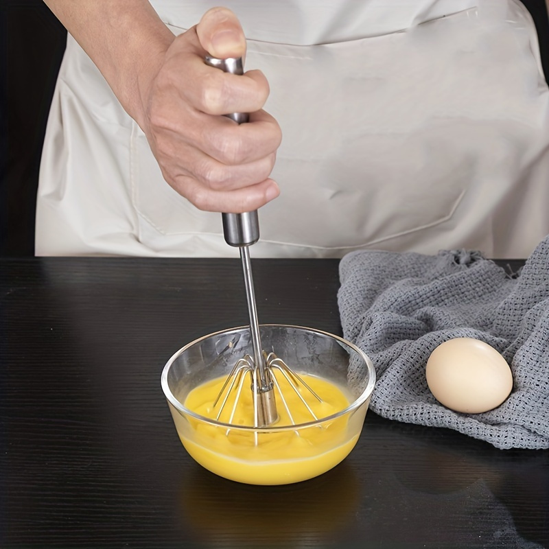 Stainless Steel Manual Mixer for Whipping & Blending