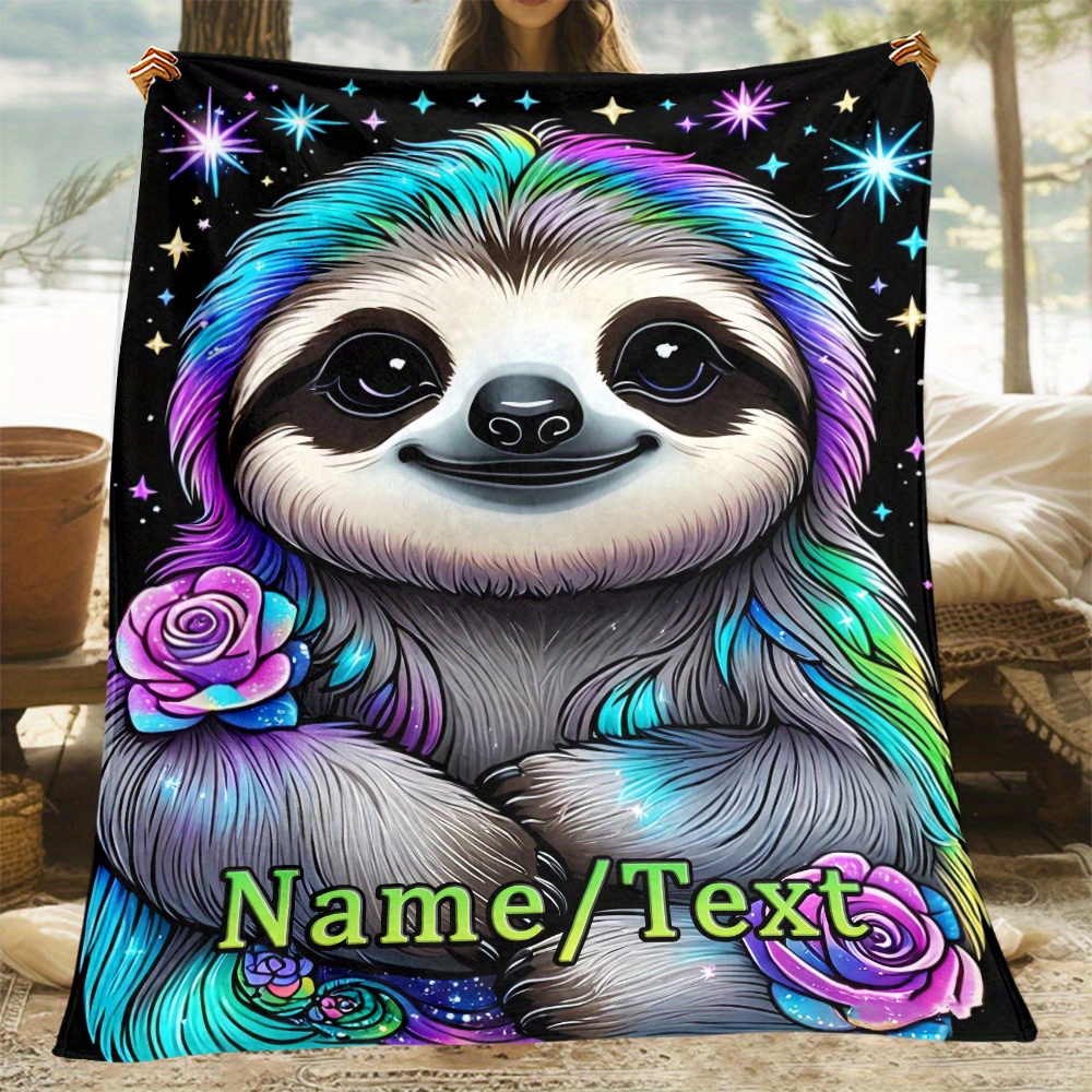 

Blanket - Fleece, Personalized , In , For Sofa, Bed, , Camping, , - Non-electric, No , Polyester - Unique For