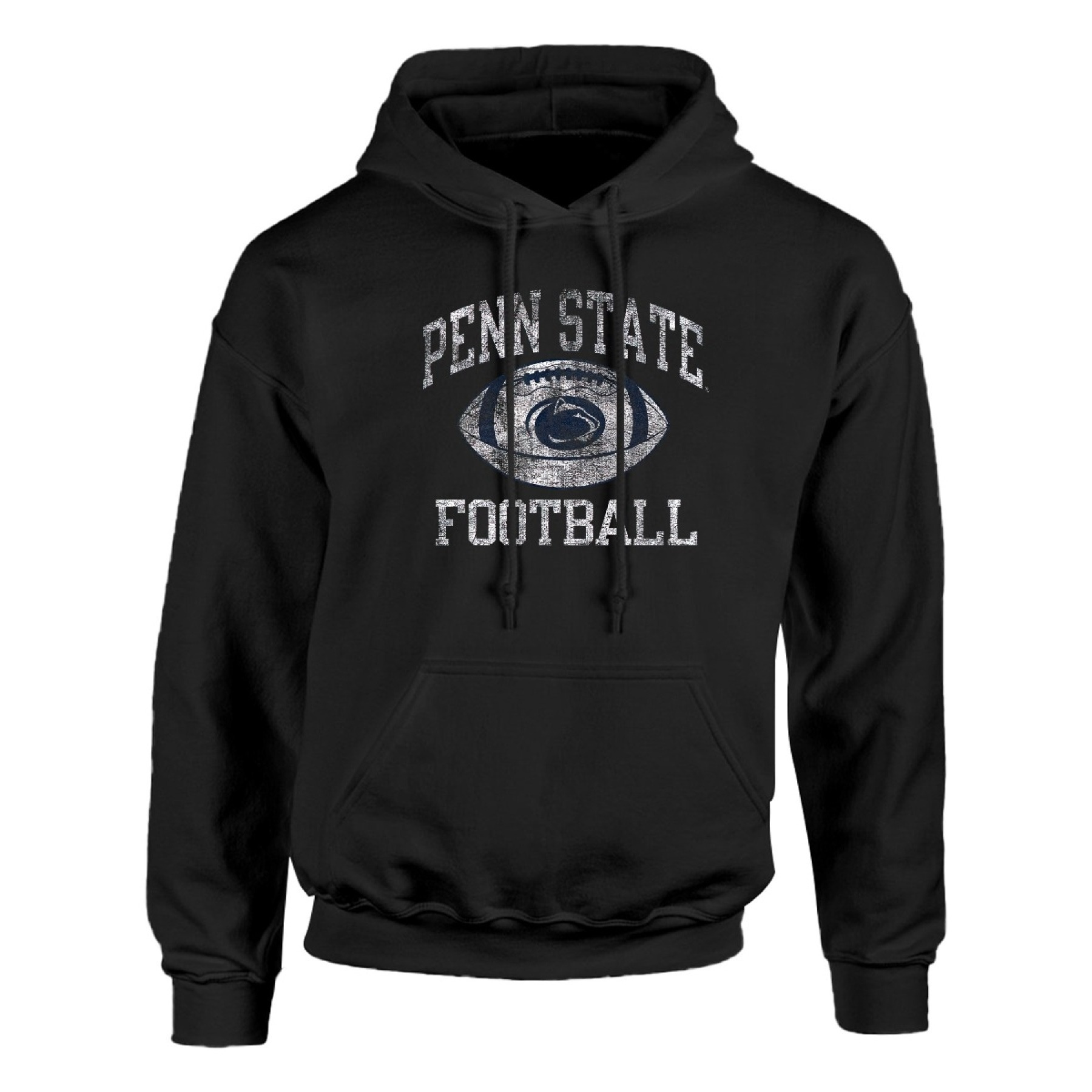 

State University Knigny Lion Football Team Strength Navy Printing Pullover, Casual Long Sleeve Crew Neck Hoodie