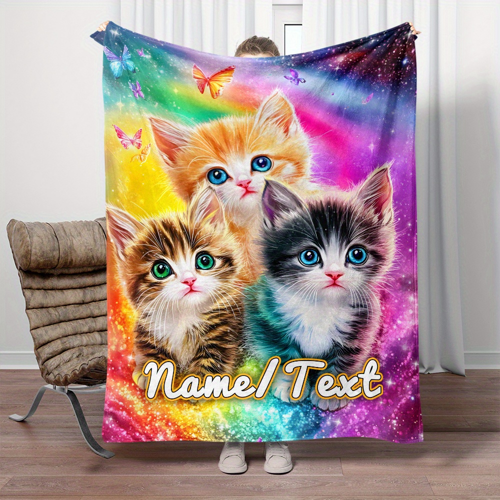 

Customizable Blanket - , & For Sofa, Bed, , Camping, Office Chair | Personalized