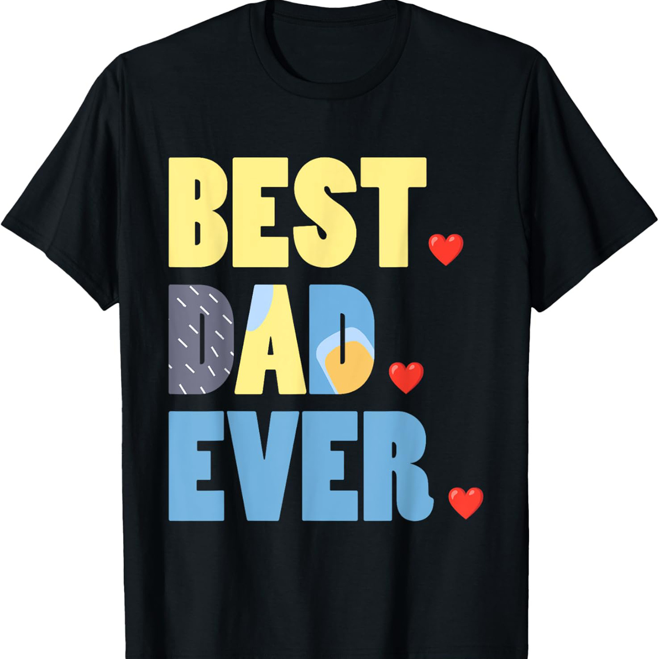 

The Best Dad, Forever Retro Cartoon Dog Breed T-shirt, Comfortable Casual Sports, Halloween Christmas Gifts