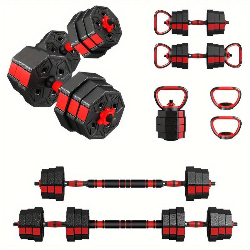 Verstelbare dumbbells met verbindingsstukken