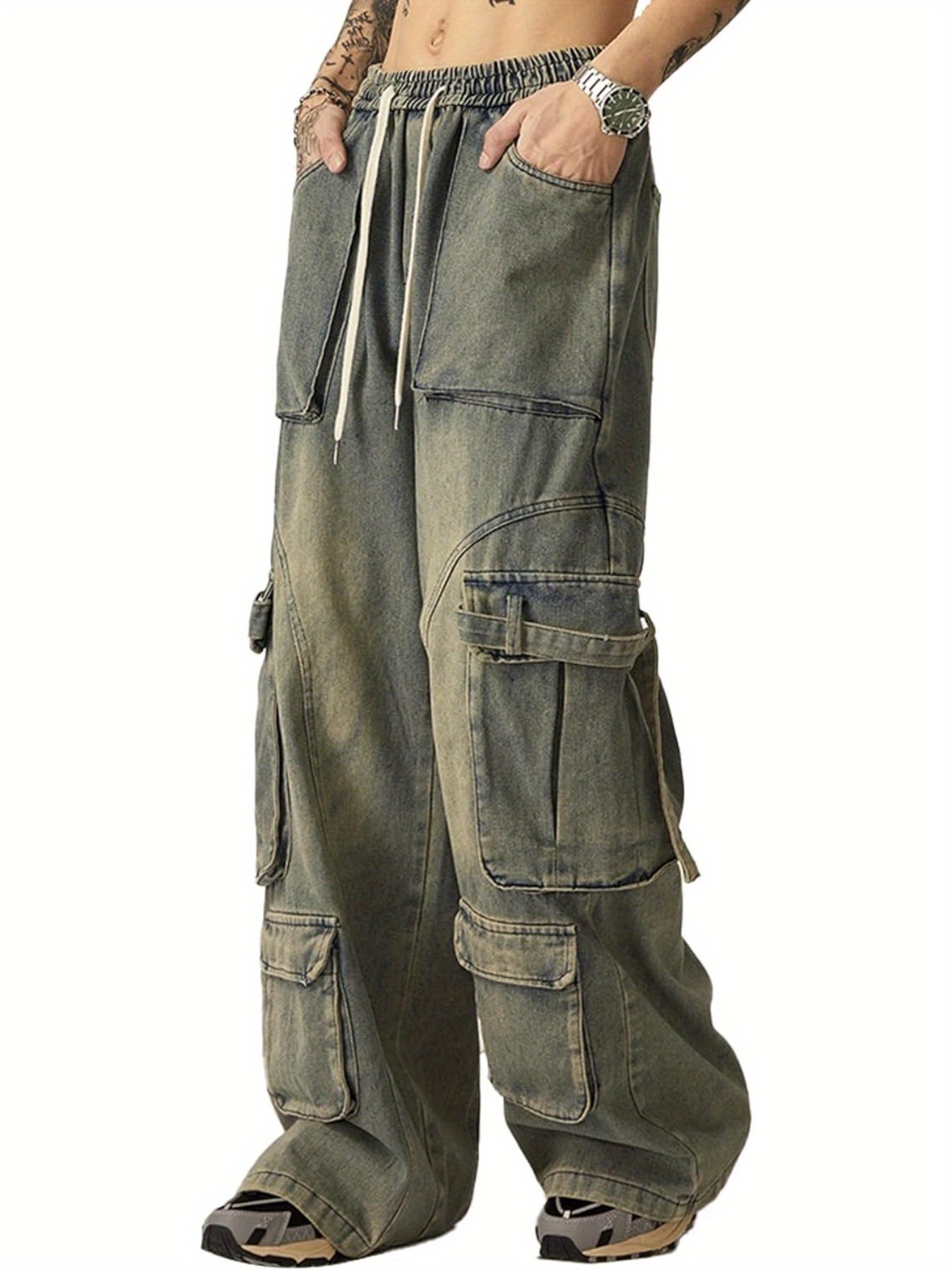 CTHY　DOCKING VINTAGE WIDE BAGGY PANTS 1 CTHY DOCKING VINTAGE WIDE BAGGY PANTS 1