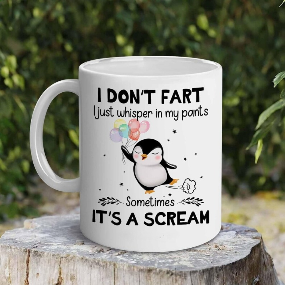 

Penguin Fart I Just In My Pants Mug 11oz Penguin Mug For , Christmas Birthday Family Friend