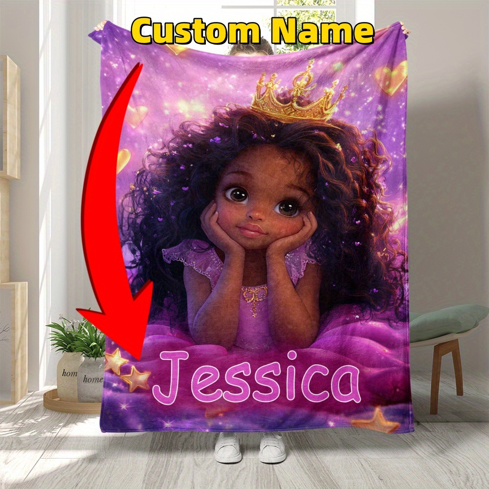 

Customizable Blanket - , No , 100% Polyester - For Sofa, Bed, , Camping, - Personalized Blanket