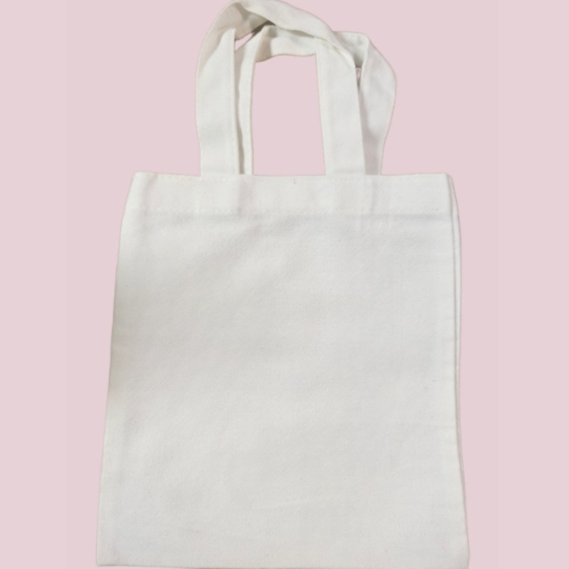 30 Mini Borse In Tela Per Sublimazione | Bianche 20x25 Cm | Riutilizzabili Per Feste E Fai Da Te - 5