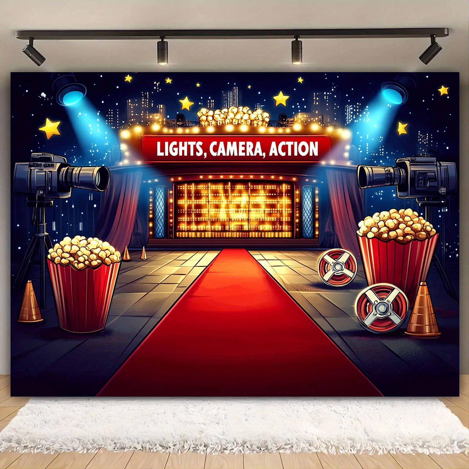 

Backdrop - Polyester Decoration For Weddings, Birthdays & - For Booths & Parties, 39x59in .8x90.5in