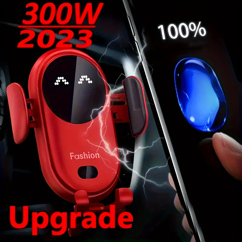 

Wireless Car Charger, 15w Qi Fast Charging Automatic Clamping Car Charger Phone Holder, Dashboard Vent Phone Holder, Suitable For Iphone 14/ 13/ 12/ 11/ X, Suitable S22+/ S21/ S10/ Note 20