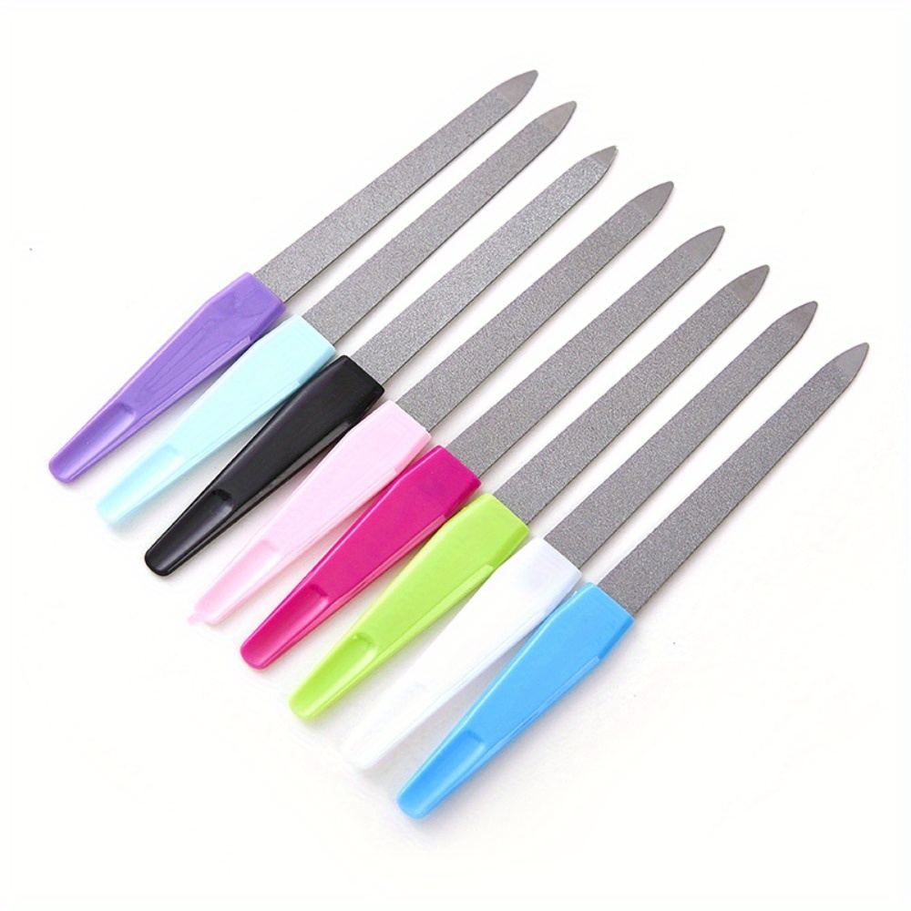 

à ongles - Outils de manucure et pédicure alcool, polisseur professionnel d'art de nail, tampons de ponçage pour les ongles des doigts et des orteils - à domicile et en salon (lot de plusieurs)