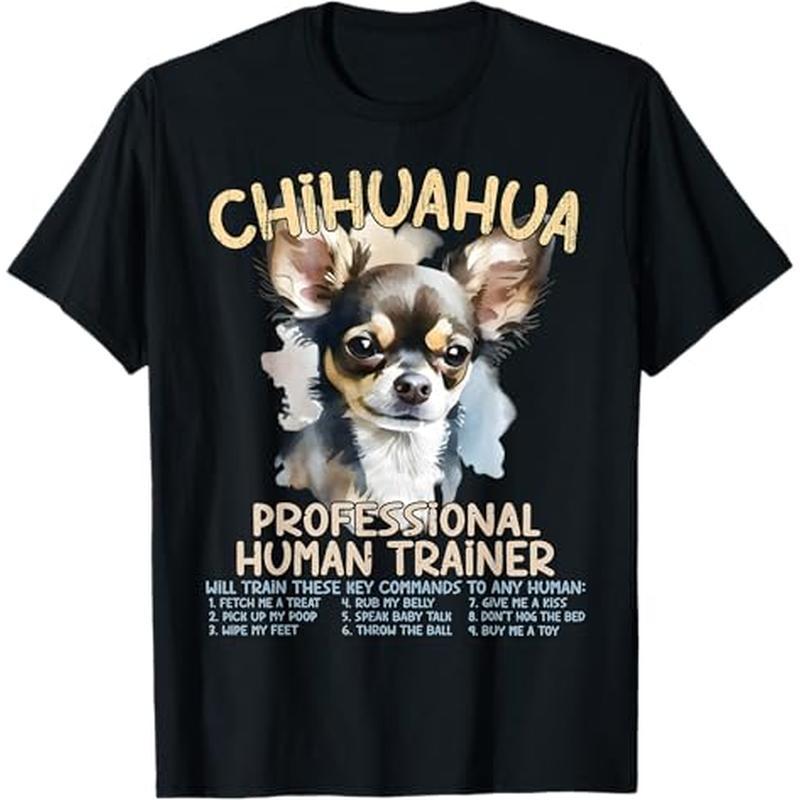 

Chihuahua Professional Funny Chihuahuas Pets T-shirt, 100% Cotton, Thanksgiving Christmas Gift For Men Women , S-xxxl, Black