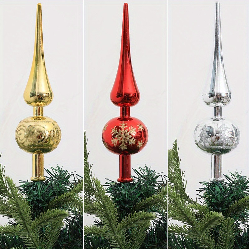 

[customer ] 1pc Star-painted Gourd Christmas Tree Topper - Holiday Decor For Weddings, Day & More