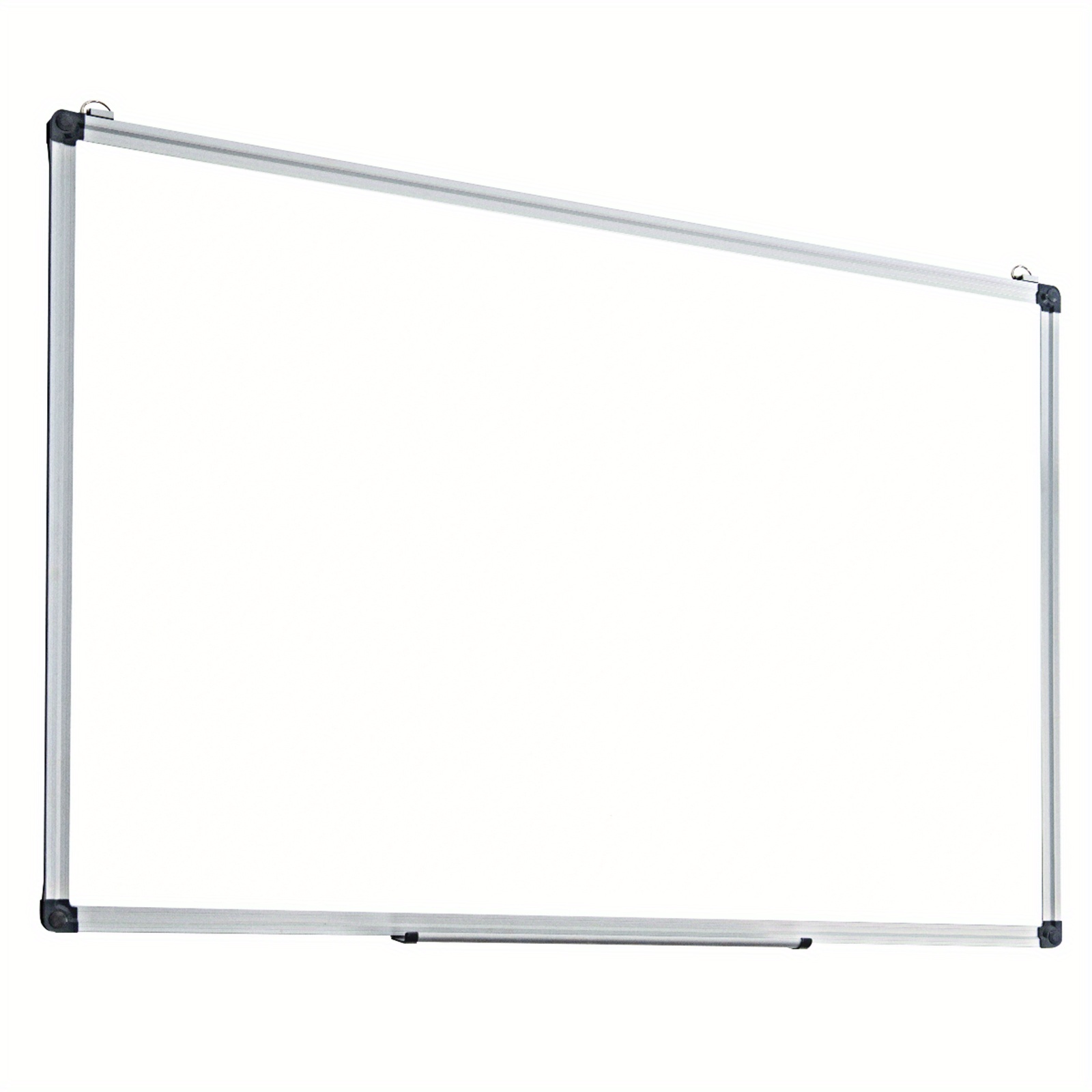 70x50 Cm Dry Erase Board, Wall-mounted With A Removable Tray, Aluminum Frame Magnetic Whiteboard