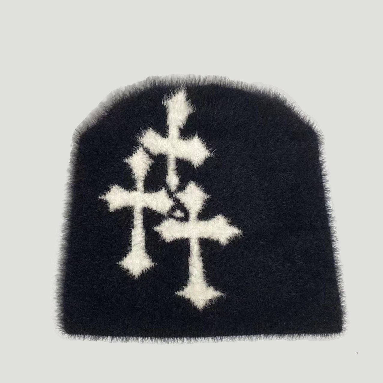 帽子 unknown 00s y2k Archive Cross Beanie Cap unknown 00s y2k Archive Cross Beanie Cap（Y2K 2000s Top