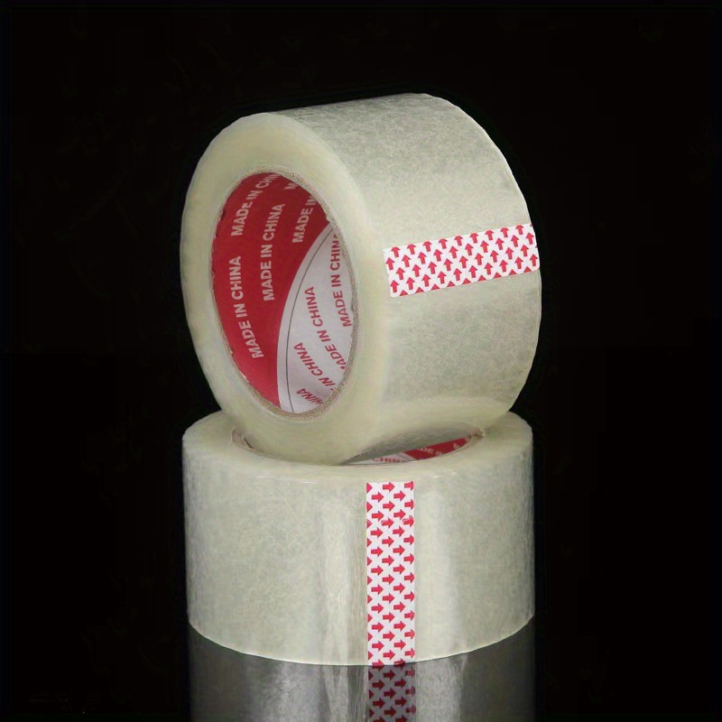 

Clear Packing Tape Roll - Strong Adhesive, Easy-tear Mailing & Shipping Tape For Box Sealing