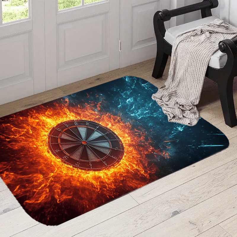 

1pc Mat, 2d , , , Washable, 2'x3'