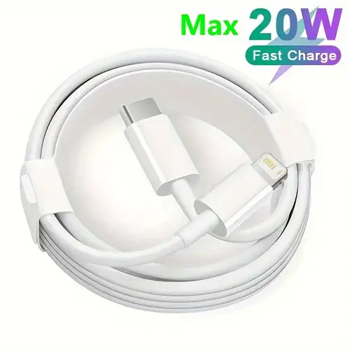 Caricatore IPhone 5 6 7 8 X Cavo Di Ricarica USB-A A Lightning 1m Per IPhone/iPad - Nylon, Bianco, Garanzia 5 Anni Cavo Iphone - Foto 6