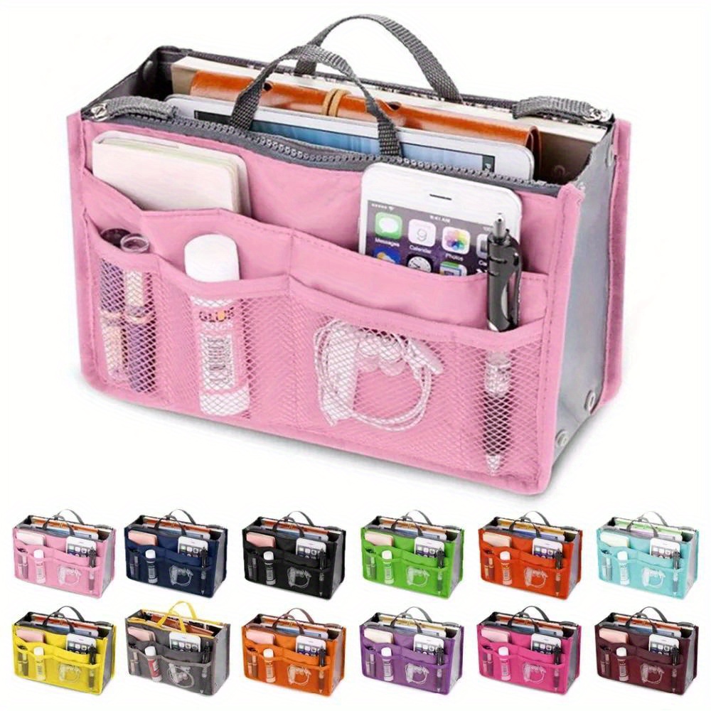 

20l Large Cosmetic Organizer Bag - , - Handles, In 4 , , Bins & For Organization