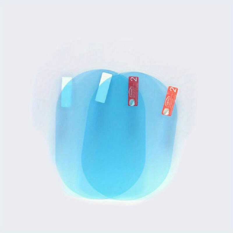 Image of 2pcs Car Anti-rain Rear Lenses Protection Nozzle Waterproof Film Car Sticker Fittings 100x145mm (3.9 X 5.7 Inches)
