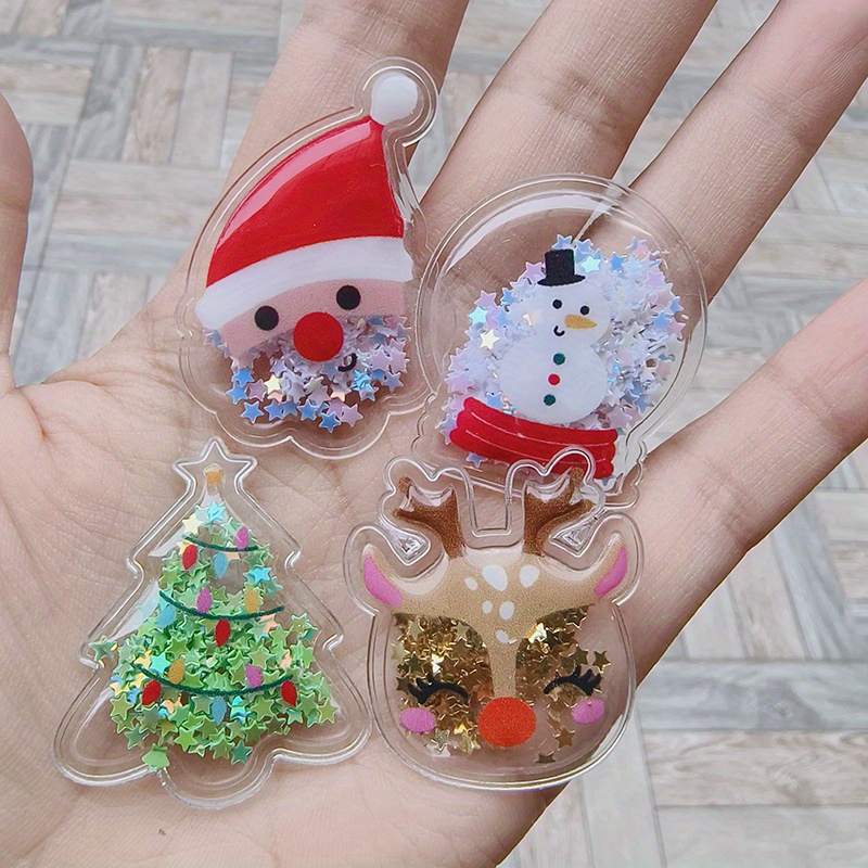 

8- Christmas Set - Plastic Making , , , Snowman For , Clothing, And Accessories - For Decor