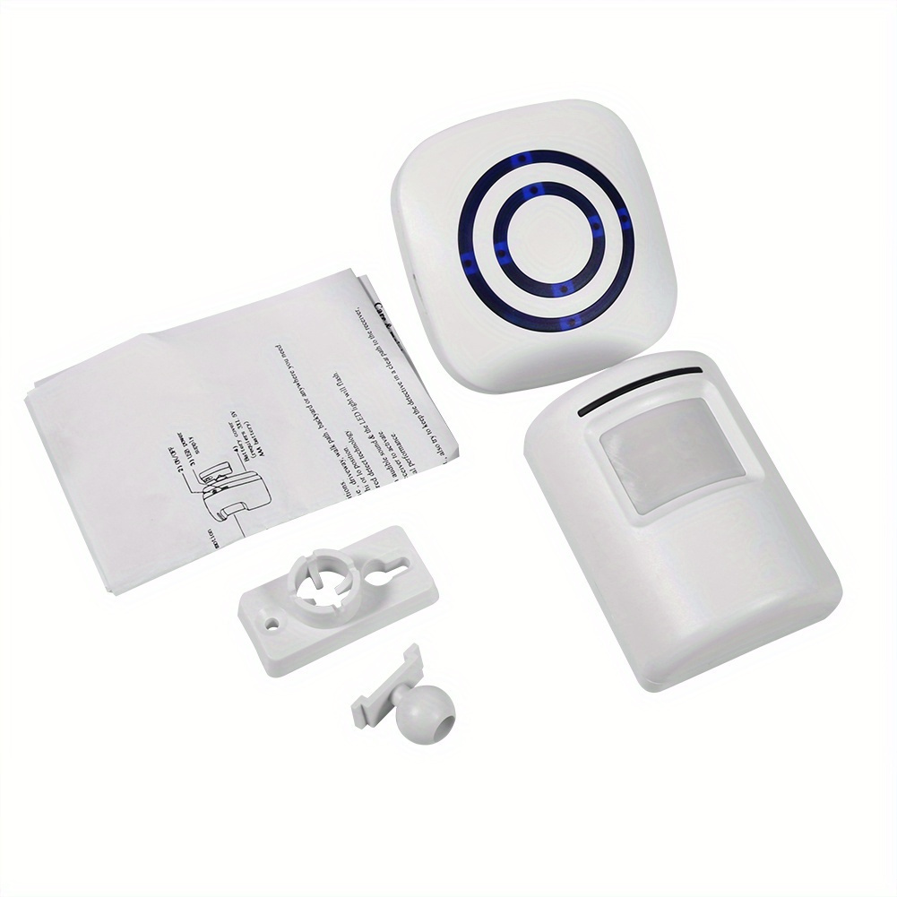 

Wireless System - Motion Sensor Doorbell With Chime, , Waterproof Metal Construction, Garden Houses