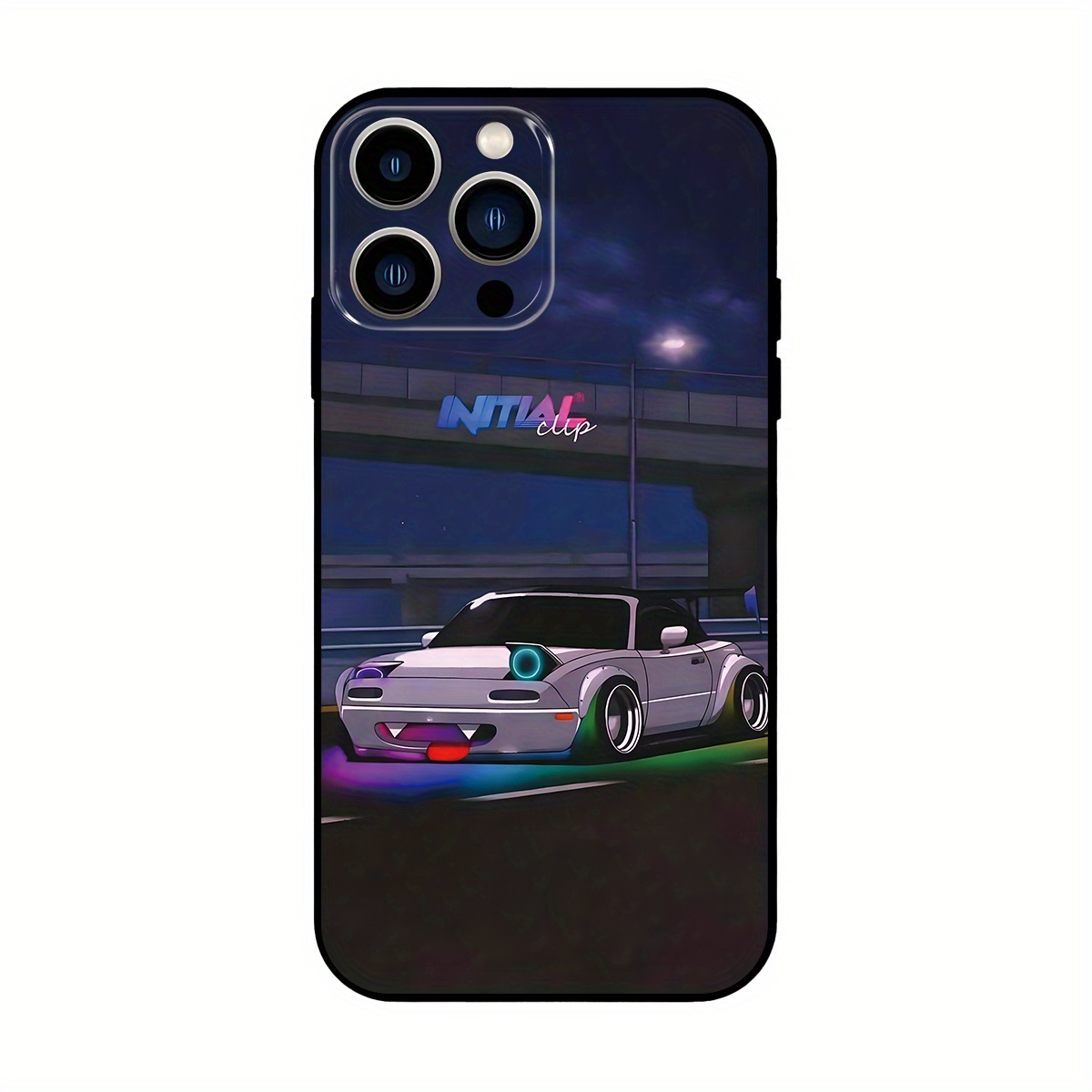 

Cyberpunk Style Cool Coupe Sports Car Phone Case For Iphone 11/12/13/14/15/16 Pro Max/plus, Protective Cover