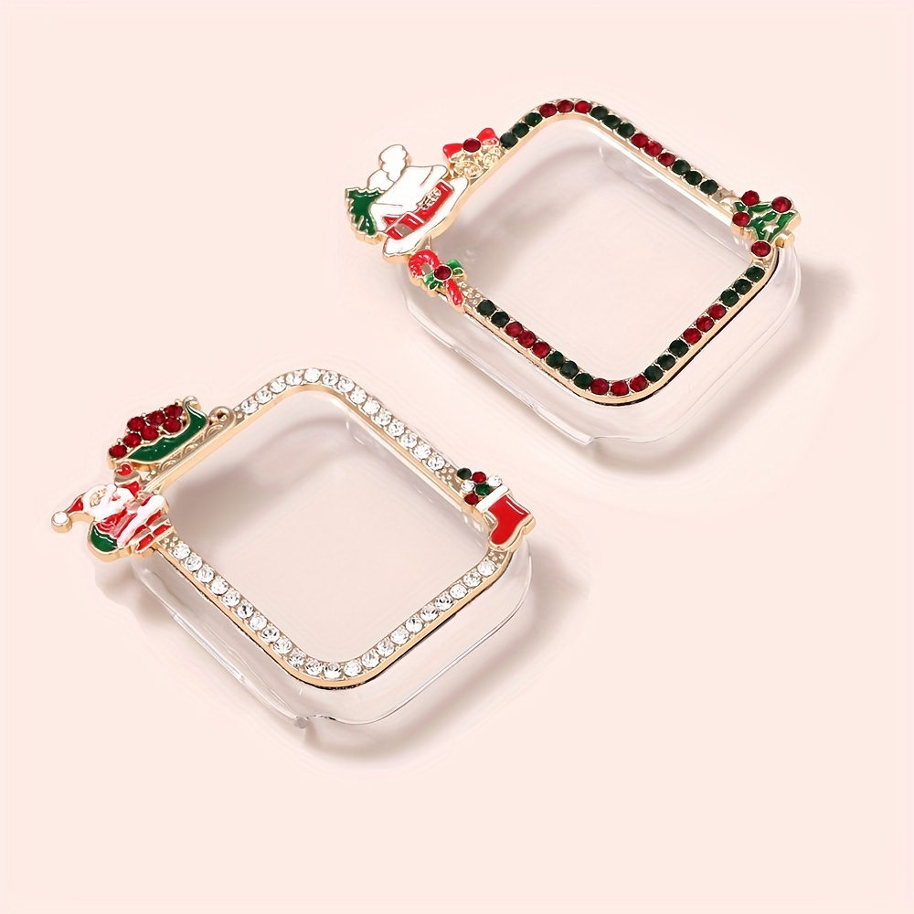 

1pc Christmas- Pc For Apple Se/9/8/7/6/5/4/3/2/1, -, , Non-waterproof,