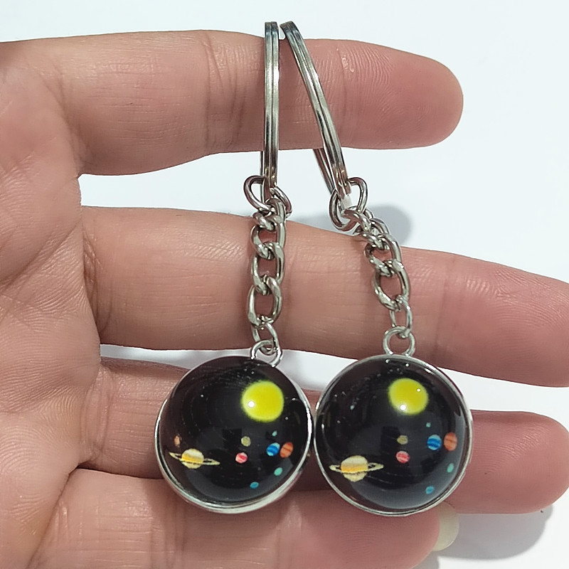 

2pcs Astronomically Keychain - - For Men -