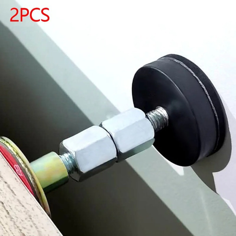 2pcs adjustable bed frame stabilizer metal plastic anti shake tool door bed headboard stopper wall bedside anti swaying stabilizer no electricity needed details 0