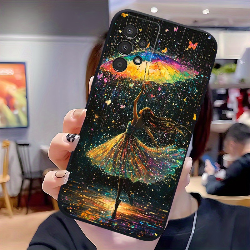 TEMU Fashion Printed Soft Phone Case For - S21, S23, S24 Fe, S22 , A14, A24 4g, A04, A04s, A05, A05s, A06, A13, A15, A16, A22, A23, A24, A25, A32,