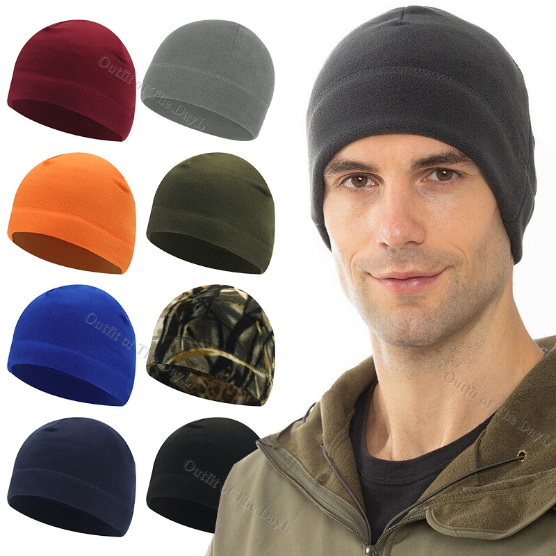 

Fall/ Fleece Hat Riding Cap Hat Ear Cap Running Hat Skull