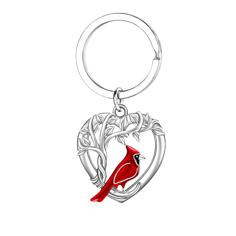 

Fashion Bird Tree Of Life Love Keychain Send Birthday Christmas Gift