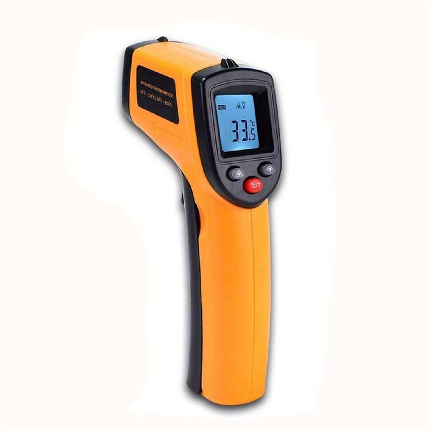 TEMU Thermometer, Non-contact, Thermometer Range -50~380 â, Lcd Digital Thermometer, Industrial Use, Gm320 Type