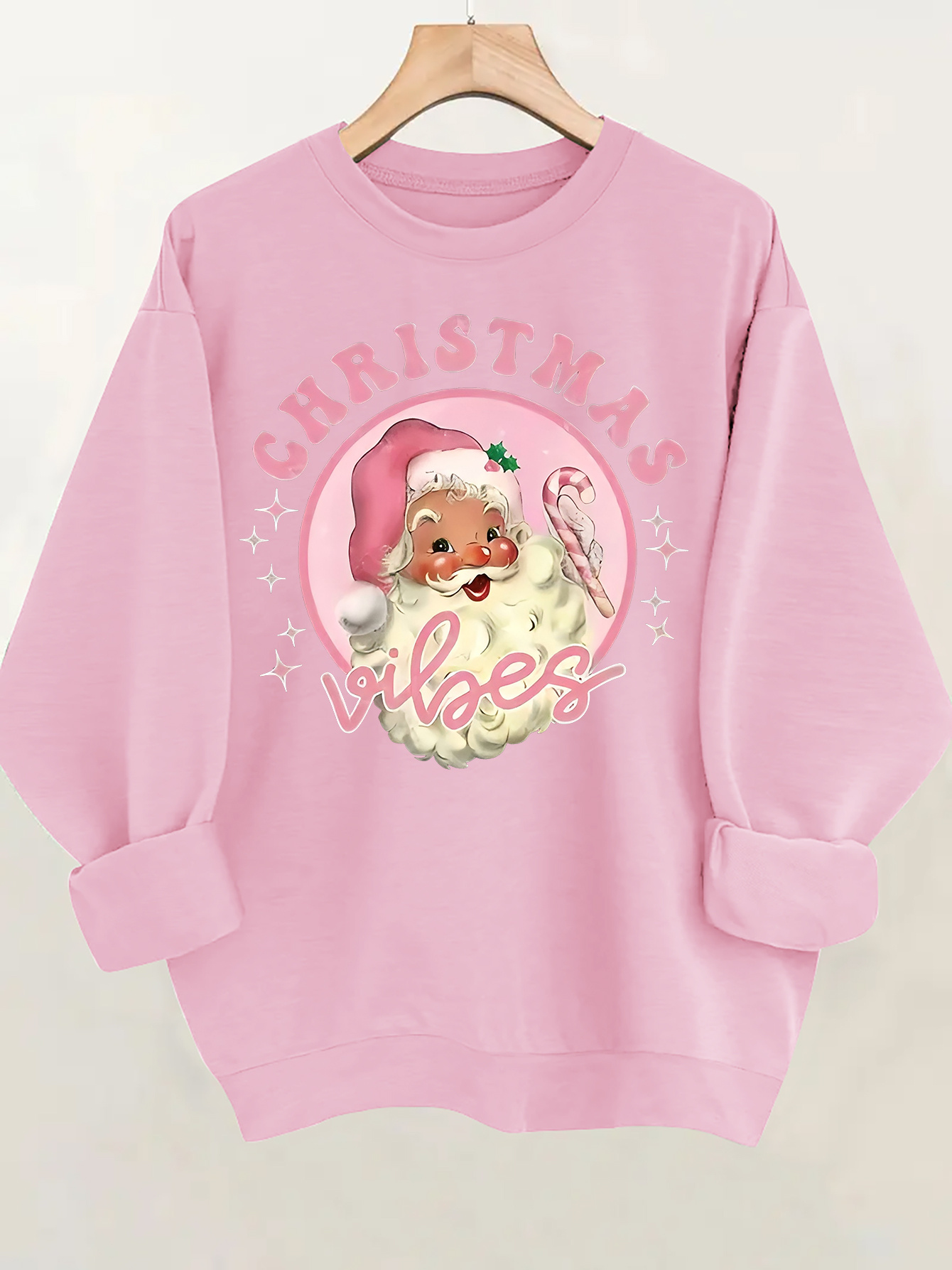 women's casual christmas santa claus merry christmas graphic - Temu United Kingdom