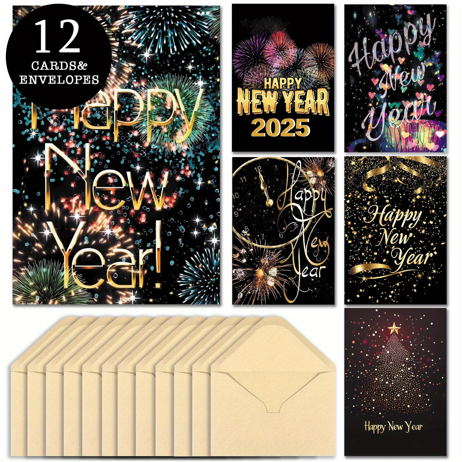 

12- New 's Greeting Envelopes, 6 , Fireworks, , For , , , , , , , 4.25x5.5