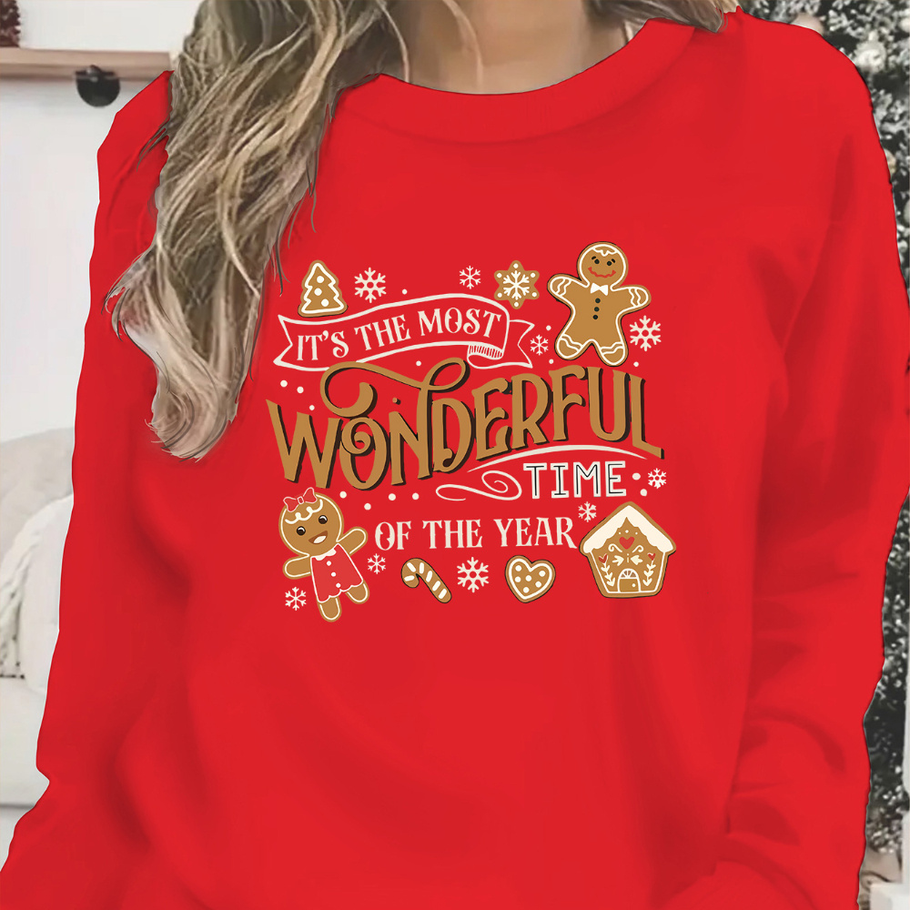 

Size Christmas Man Sweatshirt, Long Pullover Sweatshirt, 's Size