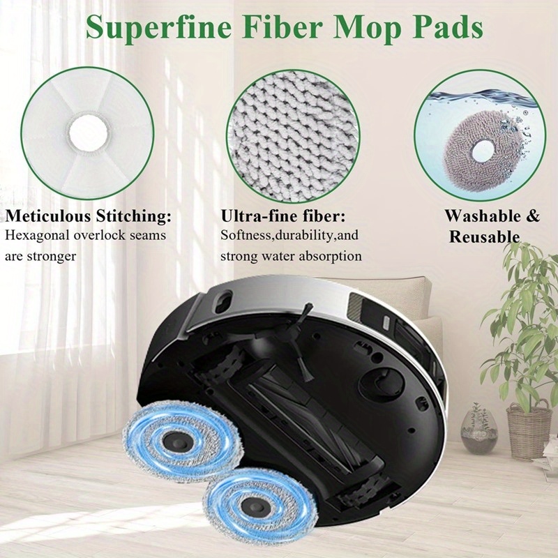 Kit spazzole per aspirapolvere,Parti di Ricambio per U2 DGN22 U2 PRO Accessori per aspirapolvere Robot Filtri, spazzole, spazzole a Rullo, Kit spazzole per aspirapolvere, Parti di Ricambio Set s