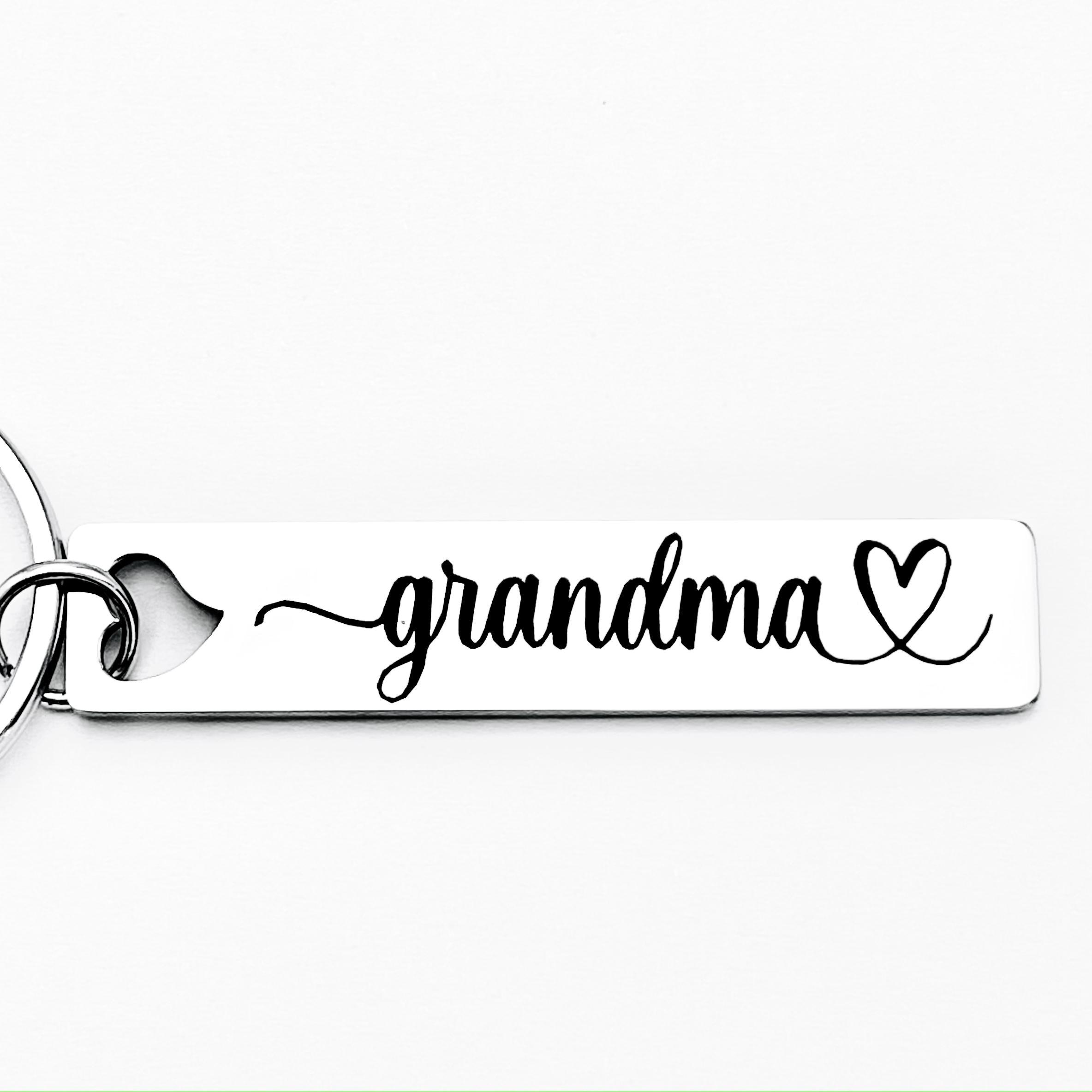 

Steel Keychain - For Grandmothers,