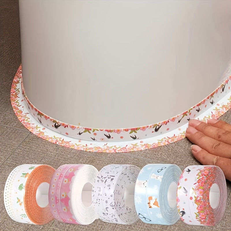 

Pvc -adhesive Sealing Strip, 1 Roll, Bathroom Sealant, -mildew, Decorative For , - Aesthetic &