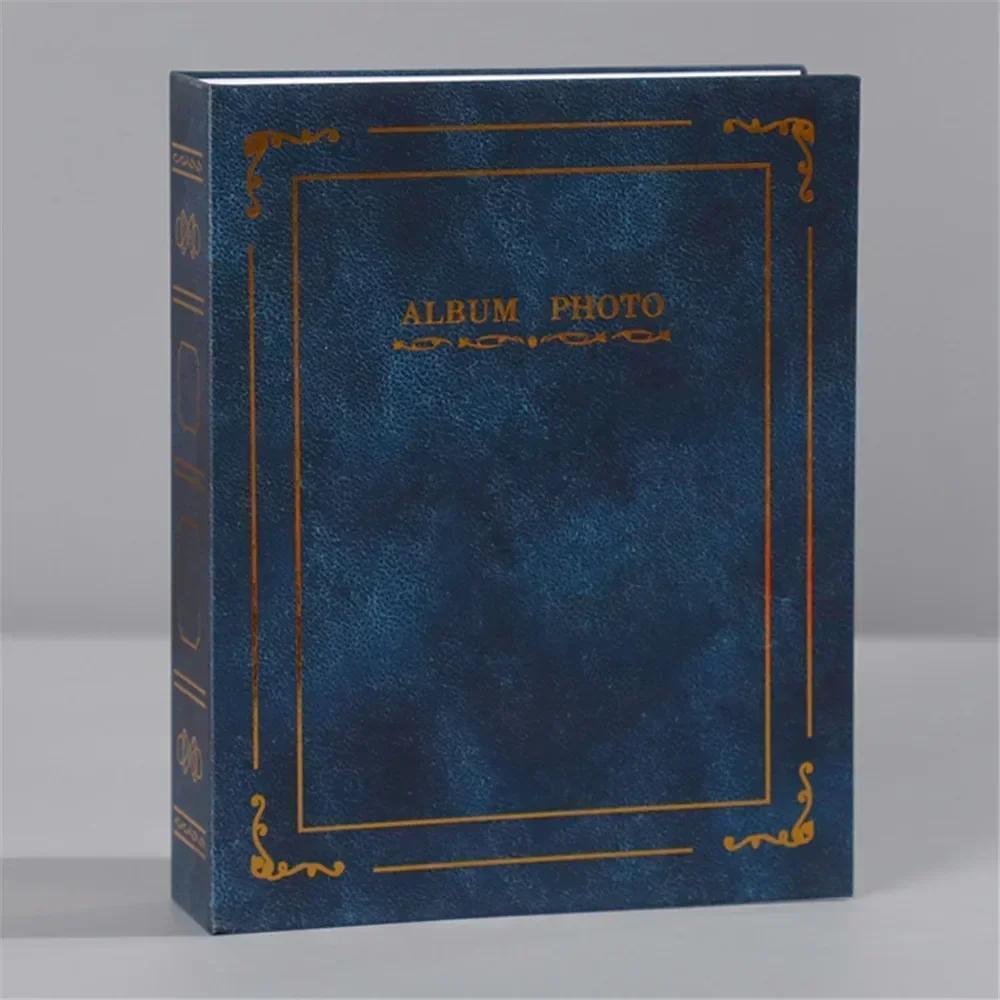 TEMU 6 Inch Photos 10x15cm Art Photo Albums Interstitial Album Classic Retro Photo Album Collection Home Decoration