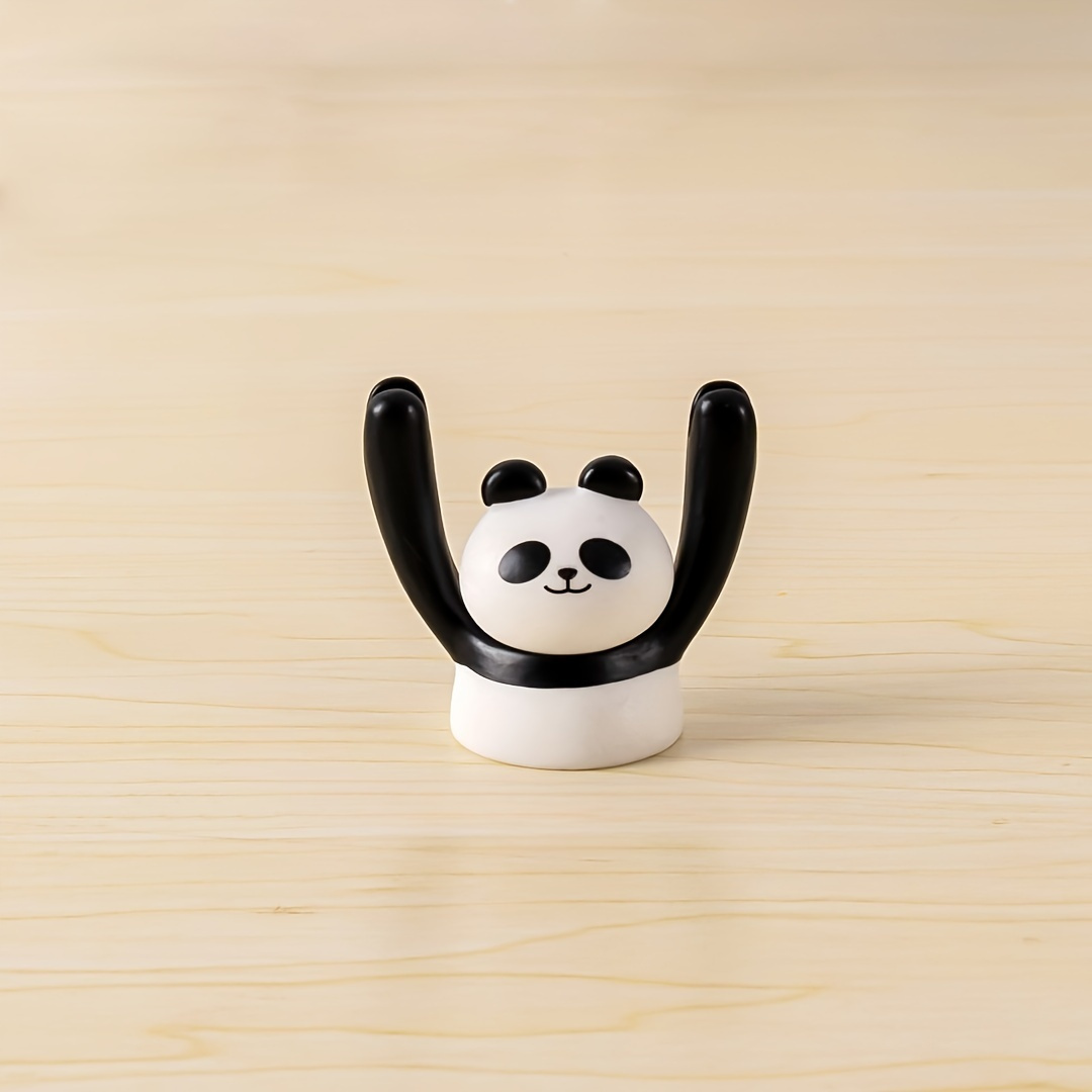 Animal Resin Note Holders - Panda, Pig, Dog, Cat, Frog, Bear Designs With Raised Hands For Desk & - Ideal Thanksgiving Gift