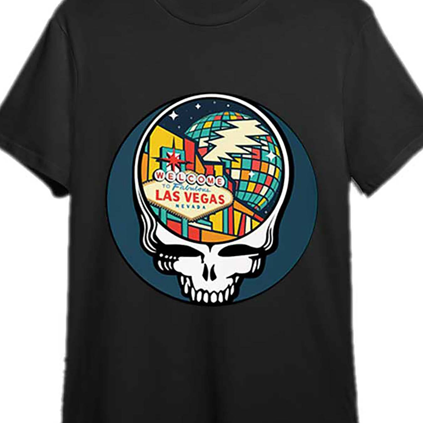 

Dead Forever Live At Las Vegas 2024 -shirt 334960 Fun Men's Short Sleeve Graphic T-shirt Collection Black Pr