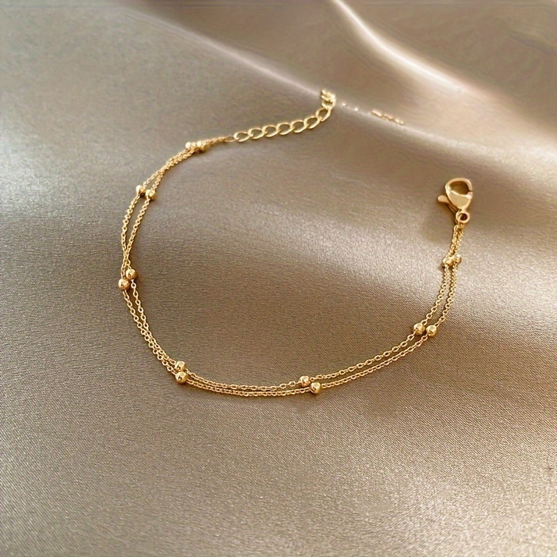 

Double-layered Steel Bracelet Round - For & Gifting,