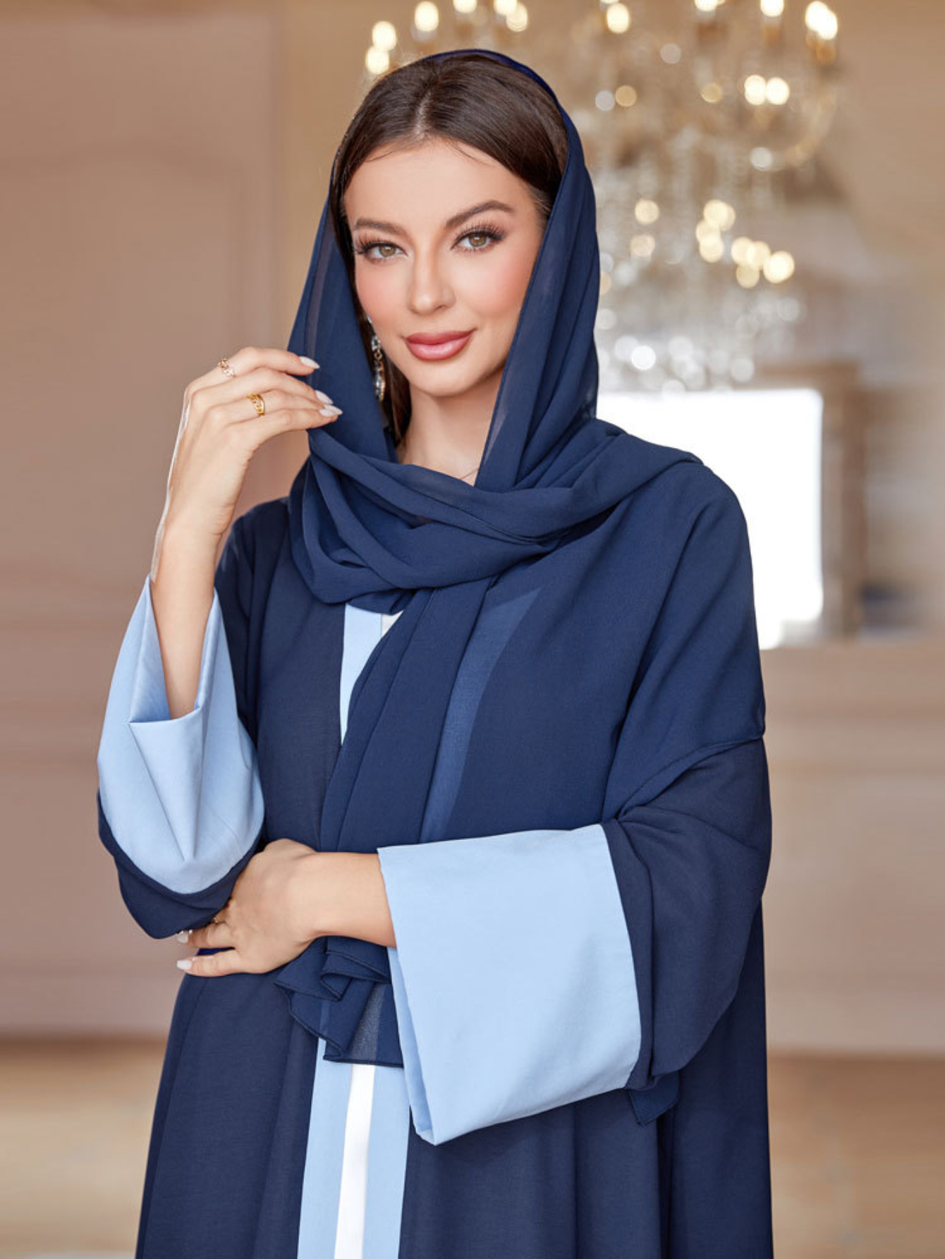 robe abaya musulmane traditionnelle foulard hijab tenue Temu Canada